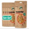 Carnello Dog Chips, Grain-Free Dog Treats, Resealable Bags (5 x 55 g) view 1