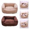 KieTeiiK Reversible Fleece Cat Bed with Anti-Slip Base view 2