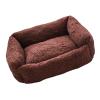 KieTeiiK Reversible Fleece Cat Bed with Anti-Slip Base view 3