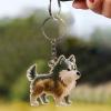 Pet Hair Memorial Necklace for Dogs view 3