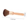 IWOWHERO Haircutting Brush with Fiber Bristles, Salon Neck Duster for Barbershops and Personal Use view 2