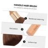 IWOWHERO Haircutting Brush with Fiber Bristles, Salon Neck Duster for Barbershops and Personal Use view 3