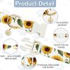 GLOBLELAND Dog Collar with Sunflower Pattern view 3