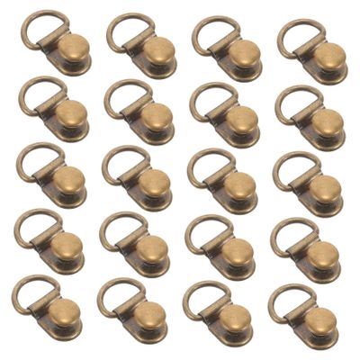 20 Stainless Steel Lace Hooks for Boots, Sturdy Metal Hooks