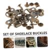 20 Stainless Steel Lace Hooks for Boots, Sturdy Metal Hooks view 4