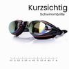 Prescription Swimming Goggles, -1.5 to -8.0 Diopters, Anti-Leak, Anti-Fog, UV Protection, Adjustable Straps, Interchangeable Nose Pieces (-3.0) view 4