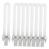 9W Glass Manicure Light Tubes, 8-Pack for Gel Nails view 1
