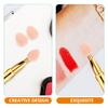 IWOWHERO 8-Piece Silicone Lip Brush Covers, Compact and Protective Cosmetic Brush Covers for Everyday and Professional Use view 2