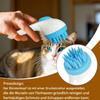 Dog Bath Brush, Cat Shower Long Handle Brush view 3
