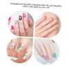 TOGEVAL Nail Art Studs DIY Nail Accessory Set, White Zinc Alloy and Plastic, for Professionals and Beginners view 4