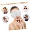 HONMEET 12-Pack White Breathable Polyester Silk-Look Sleep Masks, Paintable, Light-Blocking view 3