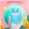Baby Powder Puff Cases, Bear-Shaped, 2-Pack, Portable view 4