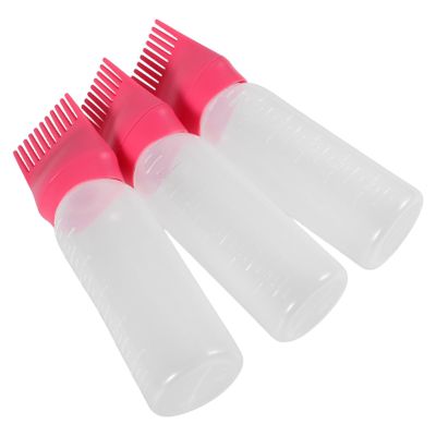 LIFKOME Pink Applicator Bottles, 3-Pack