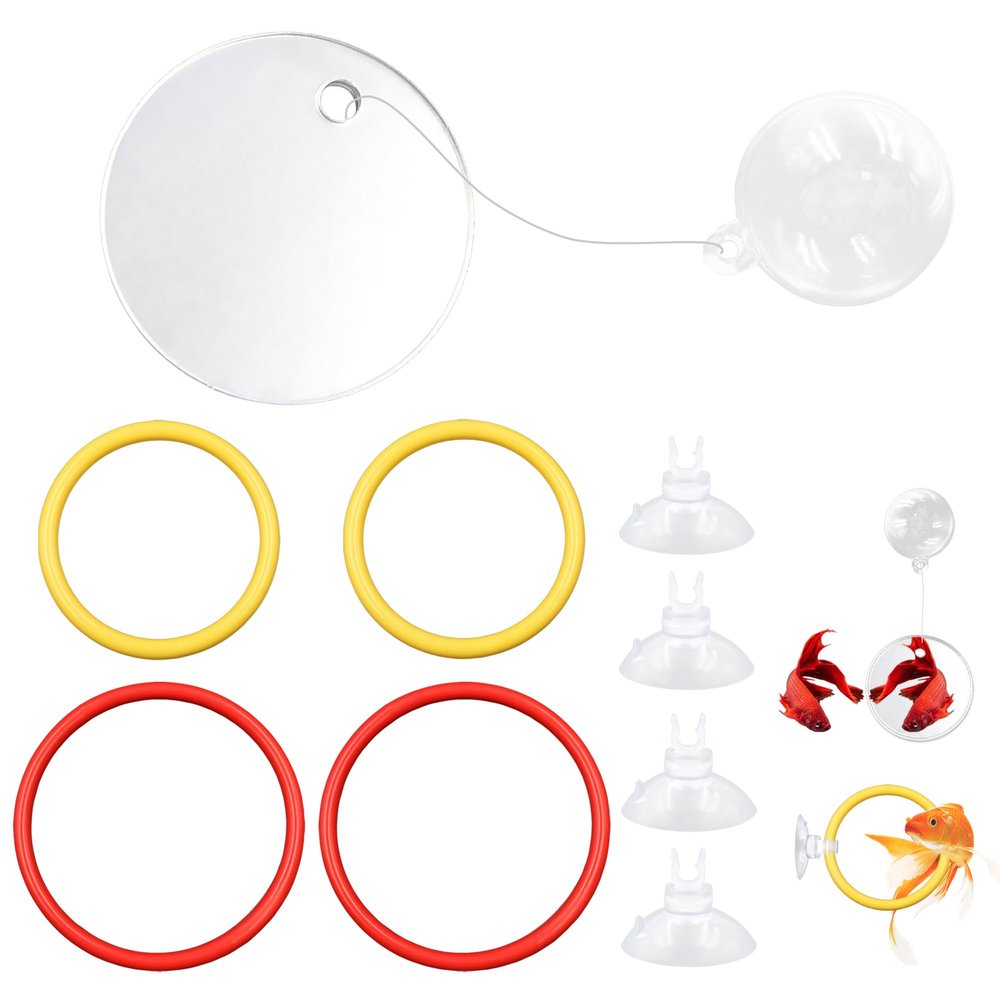 Betta Aquarium Toy Set with Mirror