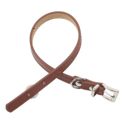 WEKAMOS Adjustable Comfortable PU Pet Collar