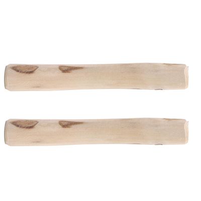 Genrico Wooden Dog Chew Toys, Set of 2 Coffee Wood Sticks