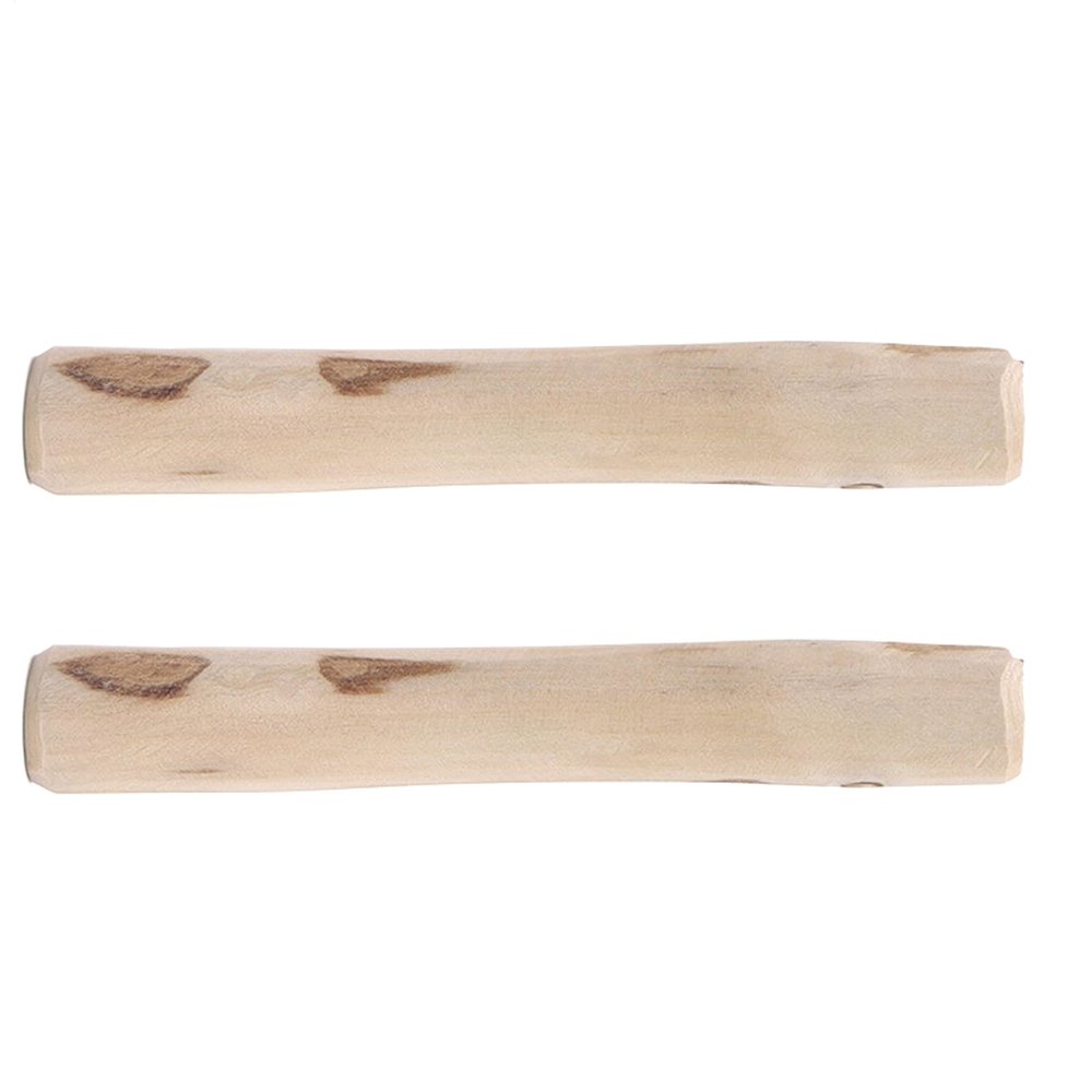 Genrico Wooden Dog Chew Toys, Set of 2 Coffee Wood Sticks
