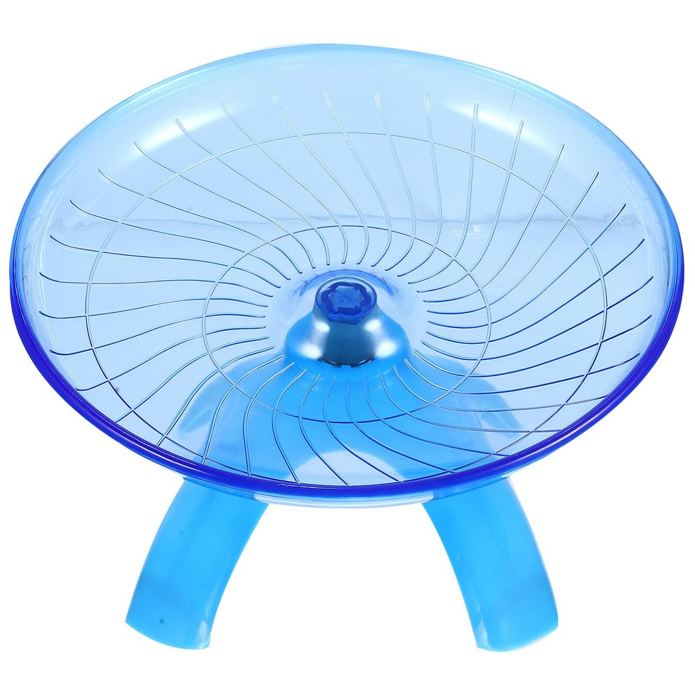 MUELODSIC Hamster Wheel 18cm - Silent Running Tray for Small Pets