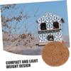 Gatuida 12 Pack Round Coconut Fiber Mats 15cm view 3
