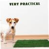 Reusable Green Artificial Grass Dog Pee Pad for Puppies view 4