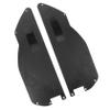 Wheelchair Side Guards, 2 Pieces, ABS, Black, Windproof view 1