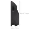 Wheelchair Side Guards, 2 Pieces, ABS, Black, Windproof view 2