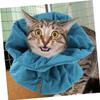 DIKACA Adjustable Cat Cone, Soft Recovery Collar After Surgery, Size S, Protection from Licking and Biting view 4