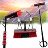 Telescopic Window and Solar Panel Cleaner, 6 m Pole with 35 cm Brush view 1