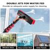 Extendable Window Cleaning Set with 3.5 m Pole and 20 m Hose, Solar Panel Cleaning Brush view 3
