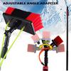 Extendable Window Cleaning Set with 3.5 m Pole and 20 m Hose, Solar Panel Cleaning Brush view 4