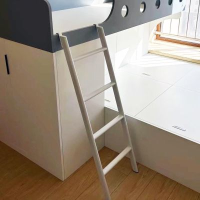 Safety Ladder for Children's Bunk Beds, Non-Slip, Wide Treads, for 180 cm Beds