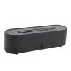 Jiawu Flame Essential Oil Diffuser, 7-Color LED, Realistic Flame Effect, 260 mL, Black view 1
