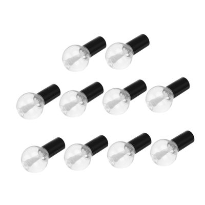 HAMPPLIES Empty Lip Gloss Tubes, 5 mL, Clear, Refillable Cosmetic Containers for Travel and DIY