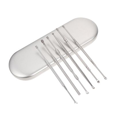 6-Piece Stainless Steel Earwax Removal Set
