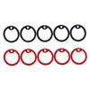 ibasenice 10-Piece Dog Tag Mute Rings view 1