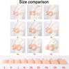 HGAYUBDV Silicone Breast Prosthesis with Straps, Skin Tone, X-Large view 4