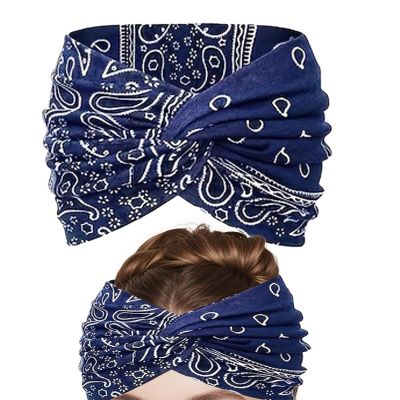 Boho Headbands for Women, Twisted Turban Design