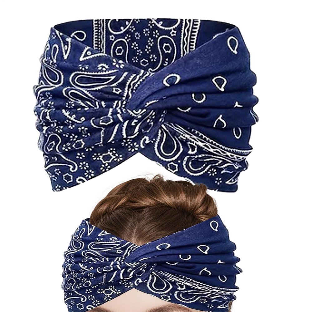 Boho Headbands for Women, Twisted Turban Design