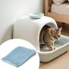 FewNvWa Double-Layer Cat Litter Mat, Non-Slip PP, Blue view 3