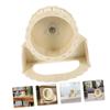 GANAZONO Quiet Wooden Hamster Wheel with Stable Stand view 4