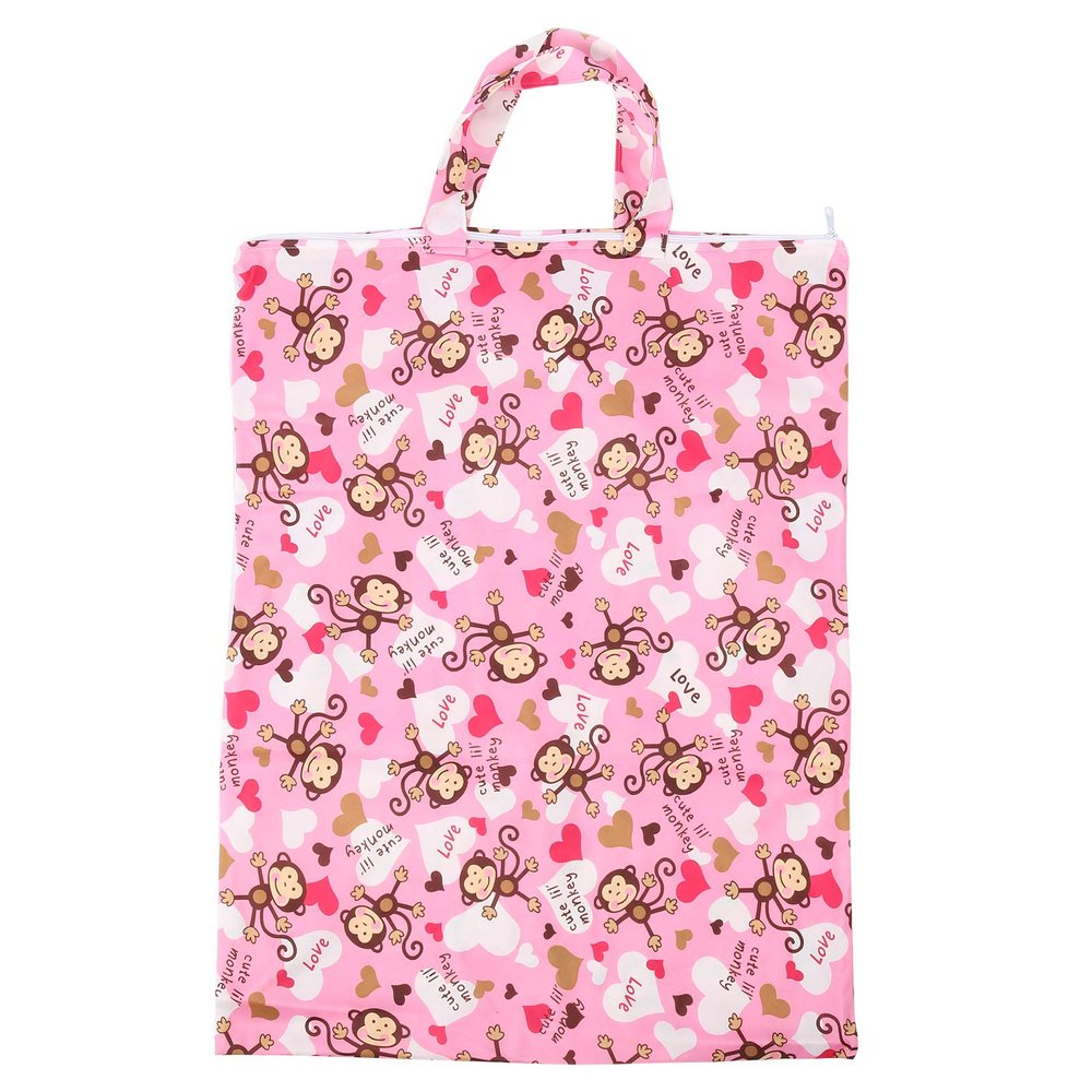 Outdoorm Waterproof Wet/Dry Bag, Large Capacity, Reusable Snack Bag and Cloth Diaper Organizer for Camping and Travel (A60-2)