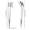 2-Pack Reptile Feeding Tongs, 27 cm Stainless Steel view 2