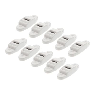 Alipis 10-Piece Roller Shutter Belt Cleaner Set with Replacement Guide Rollers and Inner Brushes