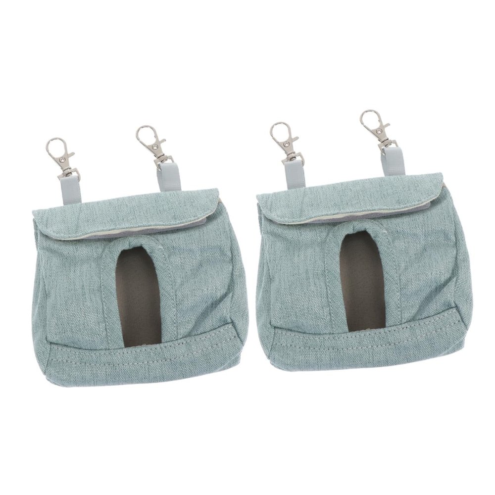 Foldable Food Bags for Guinea Pigs, 2-Pack, Blue, Sturdy