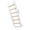 TOYANDONA Wooden Hanging Cage Ladder for Small Animals and Birds view 2