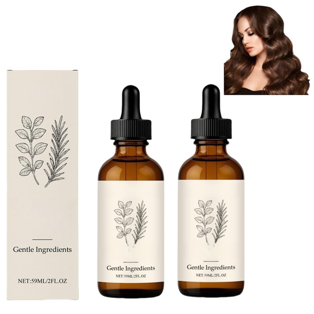Hair Growth Oil, Anti-Hair Loss Oil with Peppermint, Grapeseed, and Tea Tree Extracts