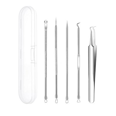 JZK 5-Piece Blackhead and Blemish Removal Tool Set