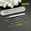 JZK 5-Piece Blackhead and Blemish Removal Tool Set view 4