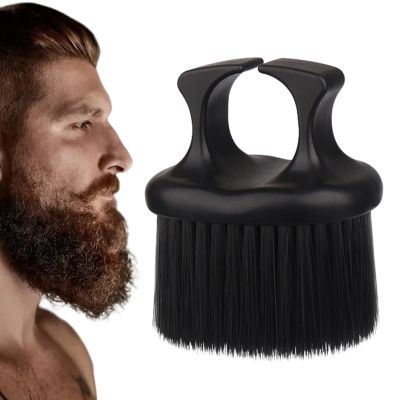 Mustache and Beard Brush, Professional Barber Tool, 10 cm