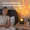 Essential Oil Diffuser and Humidifier with Multicolor LED Lights, Quiet Operation, Black view 2